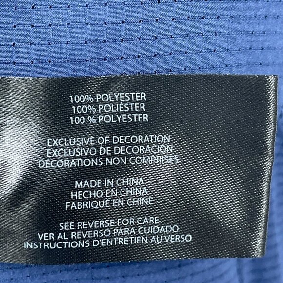 Banana Republic Mens Blue Polyester Dress Pants Size 38x29 a1079 - Picture 4 of 6